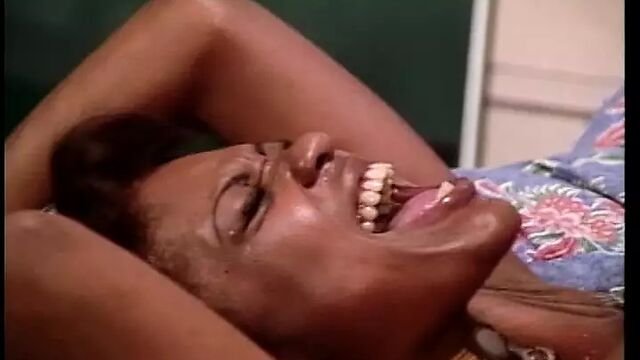 stepbrother fucks his black sister in her pink pussy
