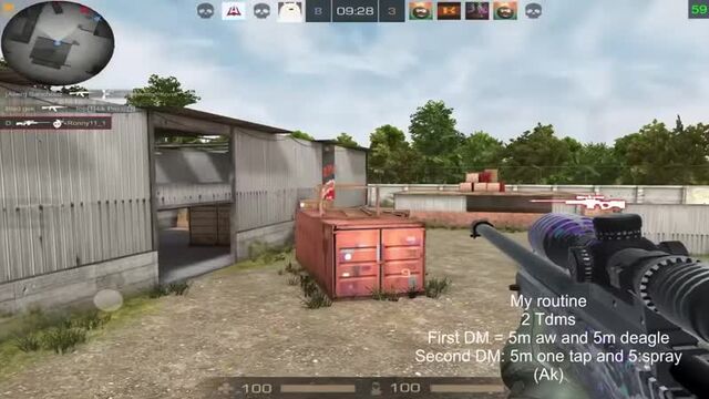 [Sneppy IOS] How to improve your aim + My routine | standoff 2