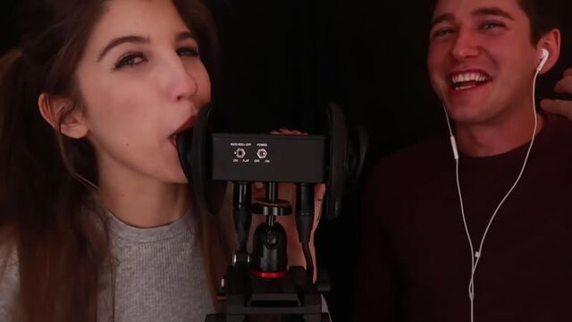 [FrivolousFox ASMR] Doing ASMR w/ my Boyfriend ~