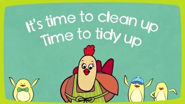 Clean Up Song - Tidy Up Song - The Singing Walrus