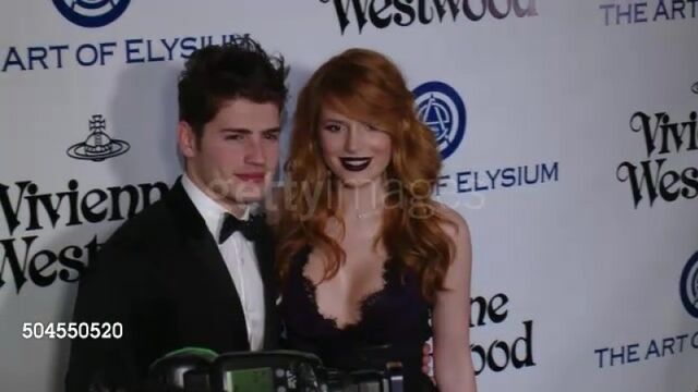 Bella Thorne and Gregg Sulkin at the The Art of Elysium's Ninth Annual Heaven Gala