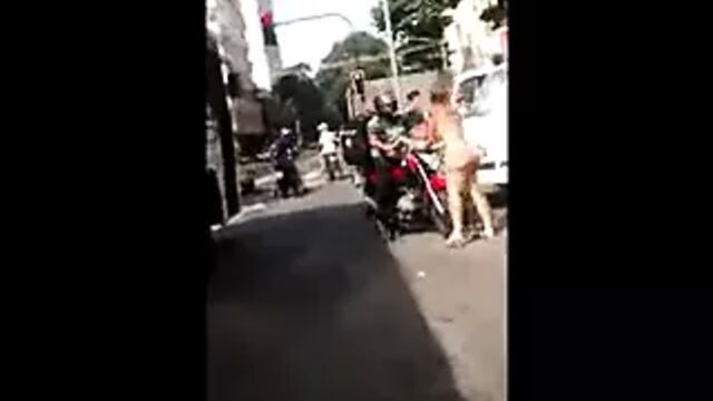 TS Charity fucking a Homeless