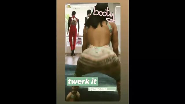 Leana Zaoui twerk (les anges )