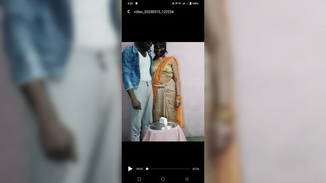 Sagita bhabhi ki pahli saalgirah maine apne sath manaya