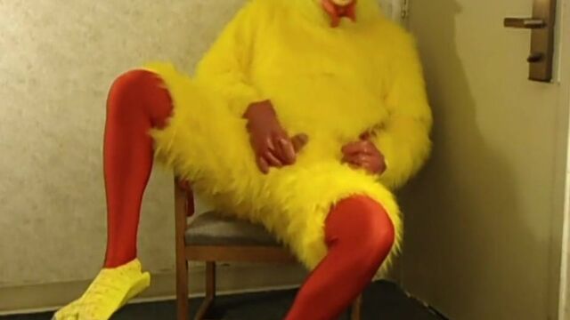 Chicken COSTUME in Chair