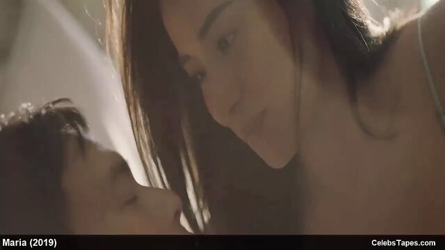 Sexy celebrity Cristine Reyes nude in a shower