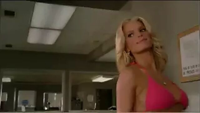 Jessica Simpson Dukes of Hazzard - Pink Bikini