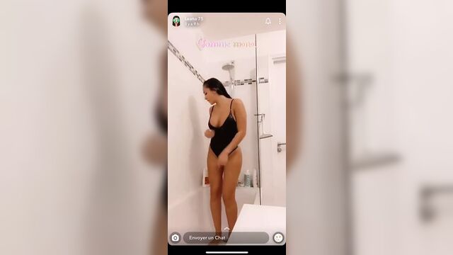 LEANA TV, REALITY, SHOWER, SEXY SNAP, BIG BOOBS AND BIG ASS