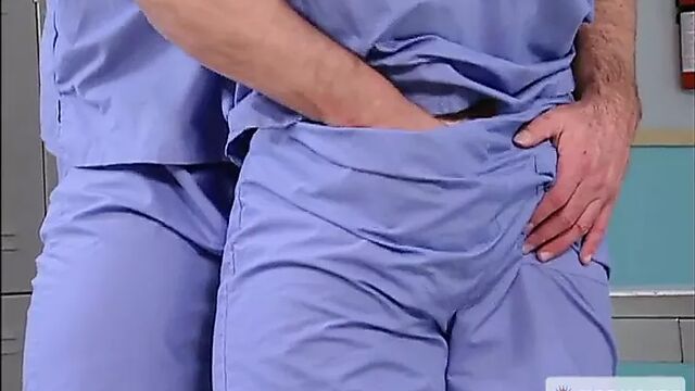 Muscle doctor's fucking during break
