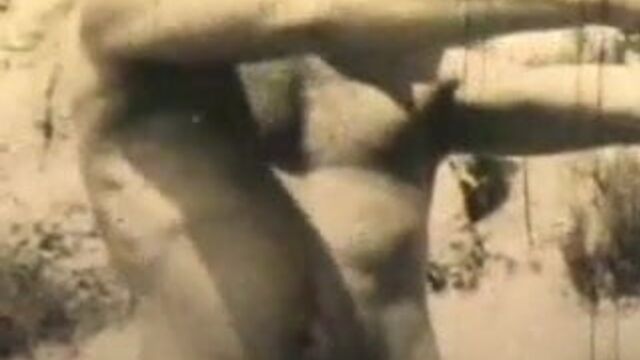 Male Nudist Keeps Fit