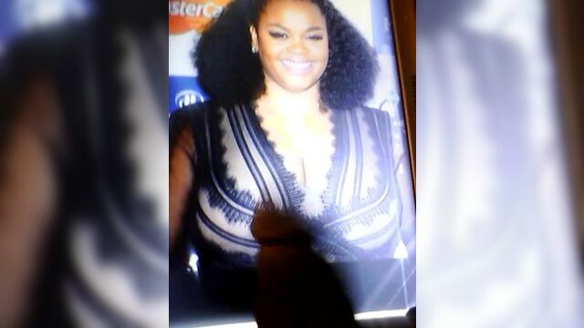 My Ebony Thick Cum-tribute to Jill Scott
