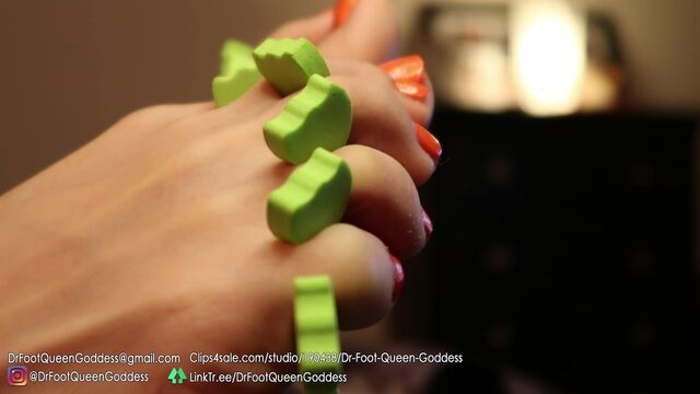 Pedi Egg Pedicure (Orange) Part 7