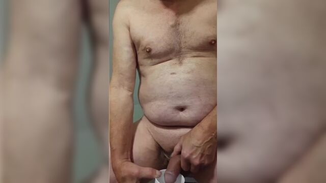 grandpa cum on webcam