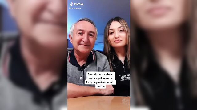 Anciano con la nuera tiktok
