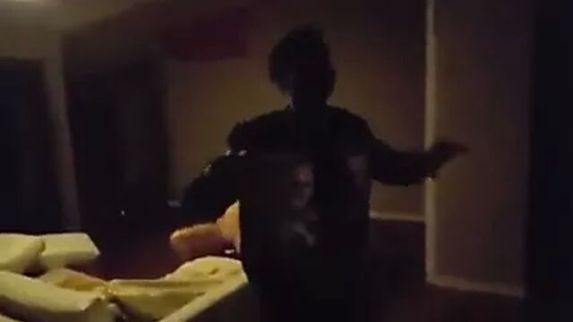 Marta Liniekwicz rideth black man with Raesremud