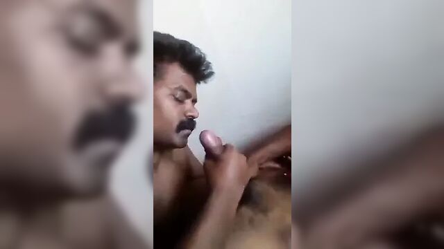 Indian tamil uncle sucks