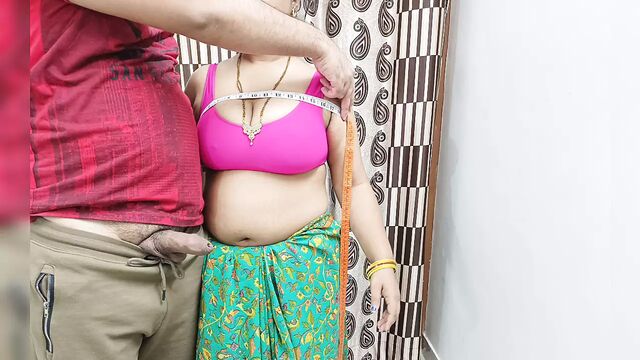 Desi Darji (tailor) fucked hard with jiya Hindi Roleplay sex