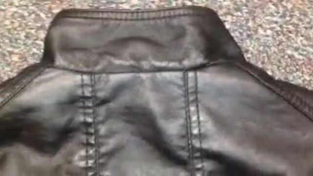 Black Forever 21 Faux Leather Jacket