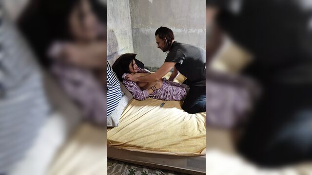 Fucking a pregnant teen slut in an abandoned house