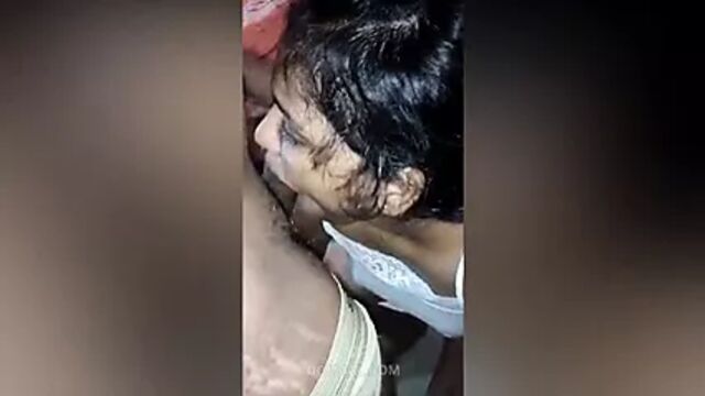 Sri lankan matara girl blowjob bf dick