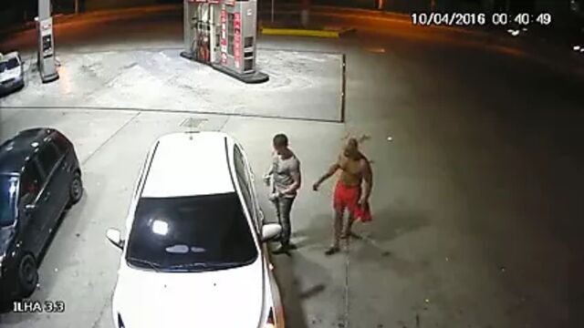 Casual blowjob
