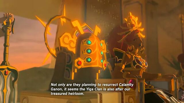 Zelda and Urbosa having some FUN together
