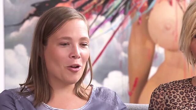 Looking at various types of tits in Danish reality show