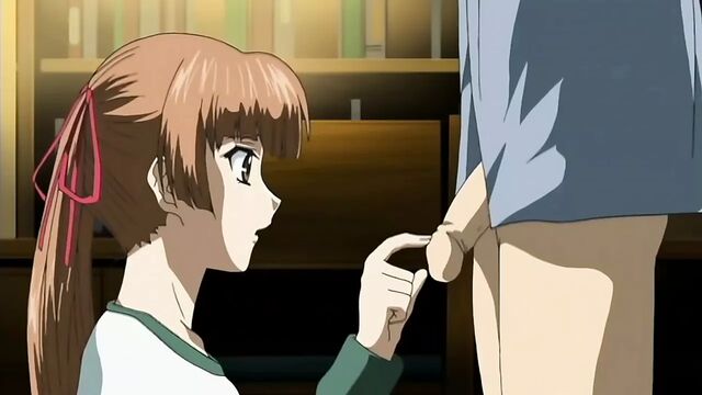 Uncensored hentai blowjob and CIM