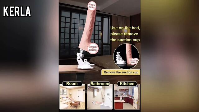 Automatic Thrusting And Heating Dildo By Kerla Store