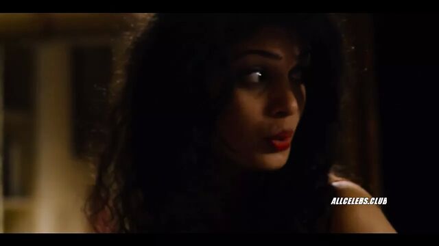 Romane Portail and Tina Desai in Sense8: A Christmas Special