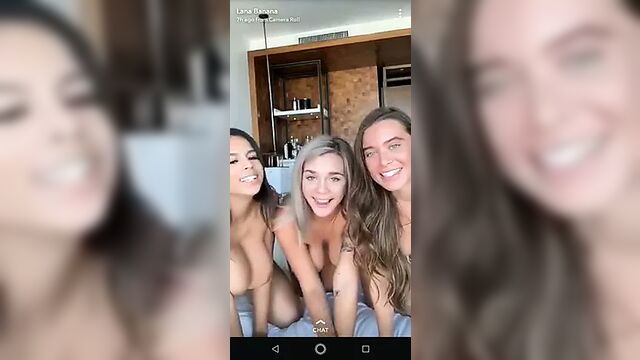 Gabbie Carter, Lana Rhoades & Autumn Falls Playing