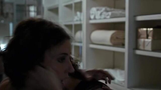 Orla Brady and Rory Fleck Byrne making love