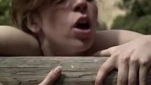 big boobs girl gets fucked outdoors
