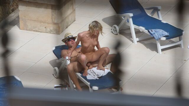 Voyeur - Fucking on the sun terrace