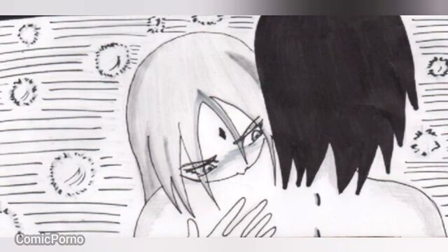 I want to make love to you and touch your sweet boobs - Comic Sasusaku