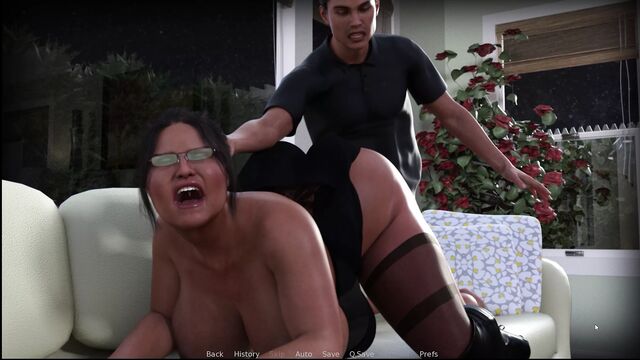 CURVY COUGARS STREET 1.4 - Sex with Barbara's stepmother