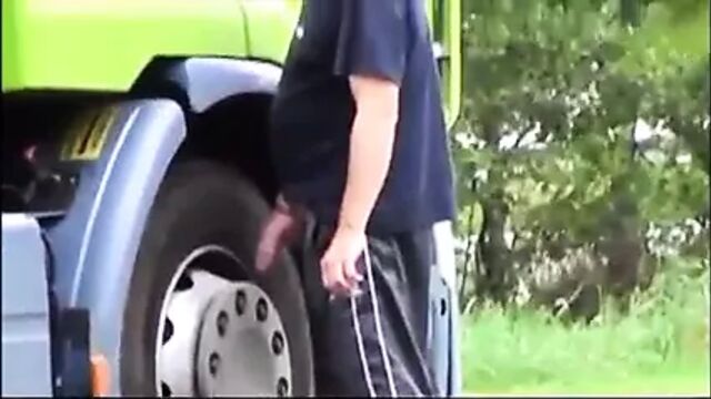 public sex cum gh understall outside