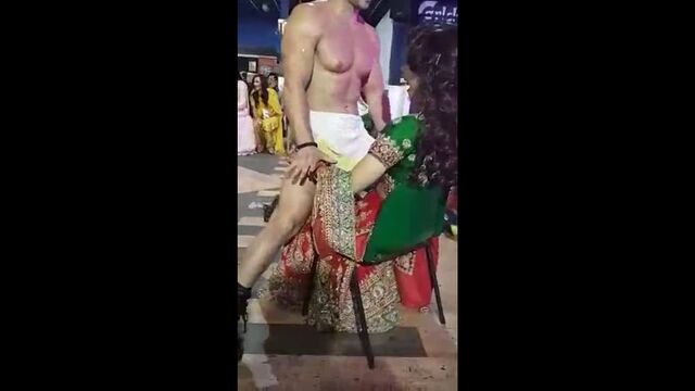 Desi Girl Enjoying A Male Stripper Before Wedding xxx indian film.mp4
