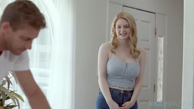 Bunny Colby - KinkySpa - Bunny Colby gets a special spa day she never imagined ## massage blonde big tits