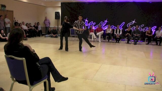 Miguel Ortega and Irina Puzanova - Open Strictly Swing