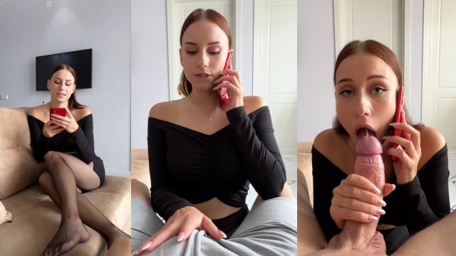 Мой парень отправил меня изменять! Я рассказала по телефону, как меня трахали в глотку!