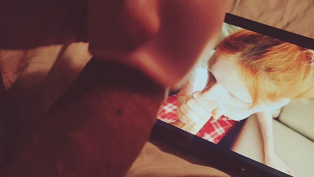 Её ротик стал моим самым тёплым местом