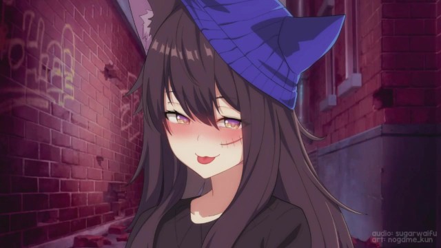 Neko Tomboy wants your...what?! Have some back alley fun with a naughty kitty
