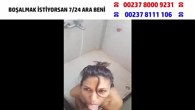 Banyocu Ali Türk Kıza Banyoda Sakso Çektiriyor (TÜRK PORNO) (TÜRK İFŞA)