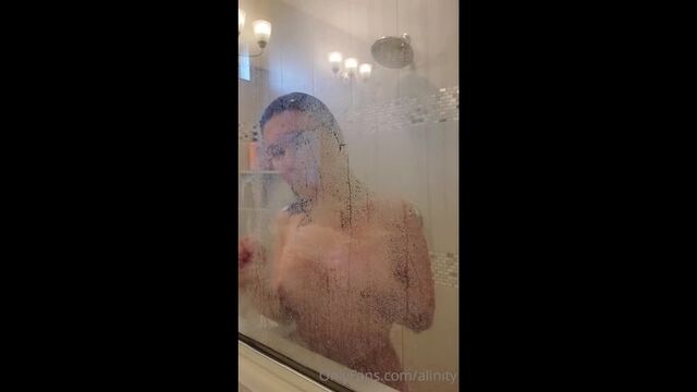 Alinity Full Frontal Nude Shower Video Leaked