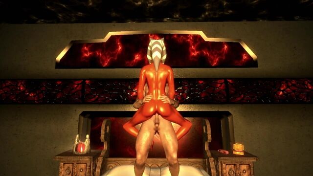 Star Wars Ahsoka Tano porn pretty slut (Звездные войны Асока тано порно милая шлюха)