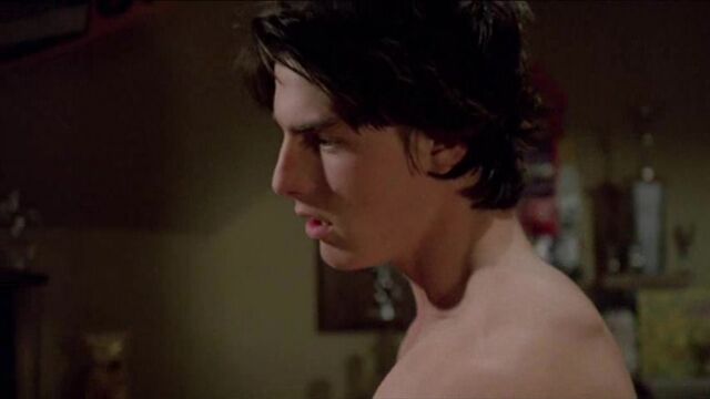 Tom Cruise naked frontal in All The Right Moves