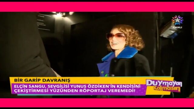 Elçin Sangu Sevgilisi Yunus Özdikenin Kendisini Çekiştirmesi Yüzünden Röportaj Veremedi ( 480 X 854 )