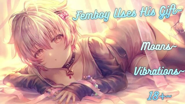 [LineChu ASMR] [ASMR] Your Femboy BF Gets a Vibrator For Christmas~ | Intense, Moaning, Buzzing, 18+ Lewd, Roleplay