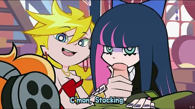 Panty, Stocking & Brief - Panty And Stocking With Garterbelt